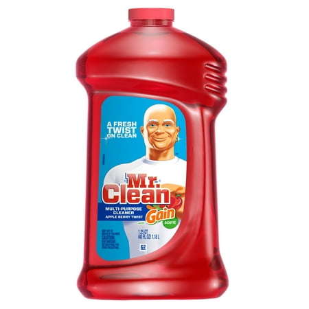 Mr Clean Liquid All Purpose Cleaner with Gain Apple Berry Twist 40 Oz