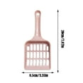 thumbnail image 3 of Plastic Cat Litter Scoop Pet Care Sand Waste Pooper Cleaning Tool Colors From Four To Excavator, 3 of 8
