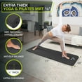 thumbnail image 2 of ProsourceFit Extra Thick Yoga and Pilates Mat 1/2-inch or 1-inch Thick for Fitness, 2 of 6
