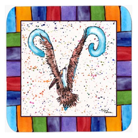 

Carolines Treasures 8445-FC Pelican Foam Coasters - Set 4- 3.5 x 3.5 In.