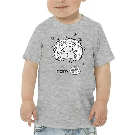 

Cute Little Ram Face T-Shirt Toddler -Image by Shutterstock 3 Toddler