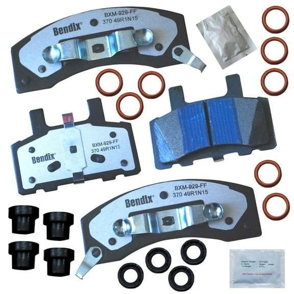 Bendix Brakes Disc Brake Pad Set Fits select: 1994-1999 DODGE RAM 2500, 1988-2000 CHEVROLET GMT-400