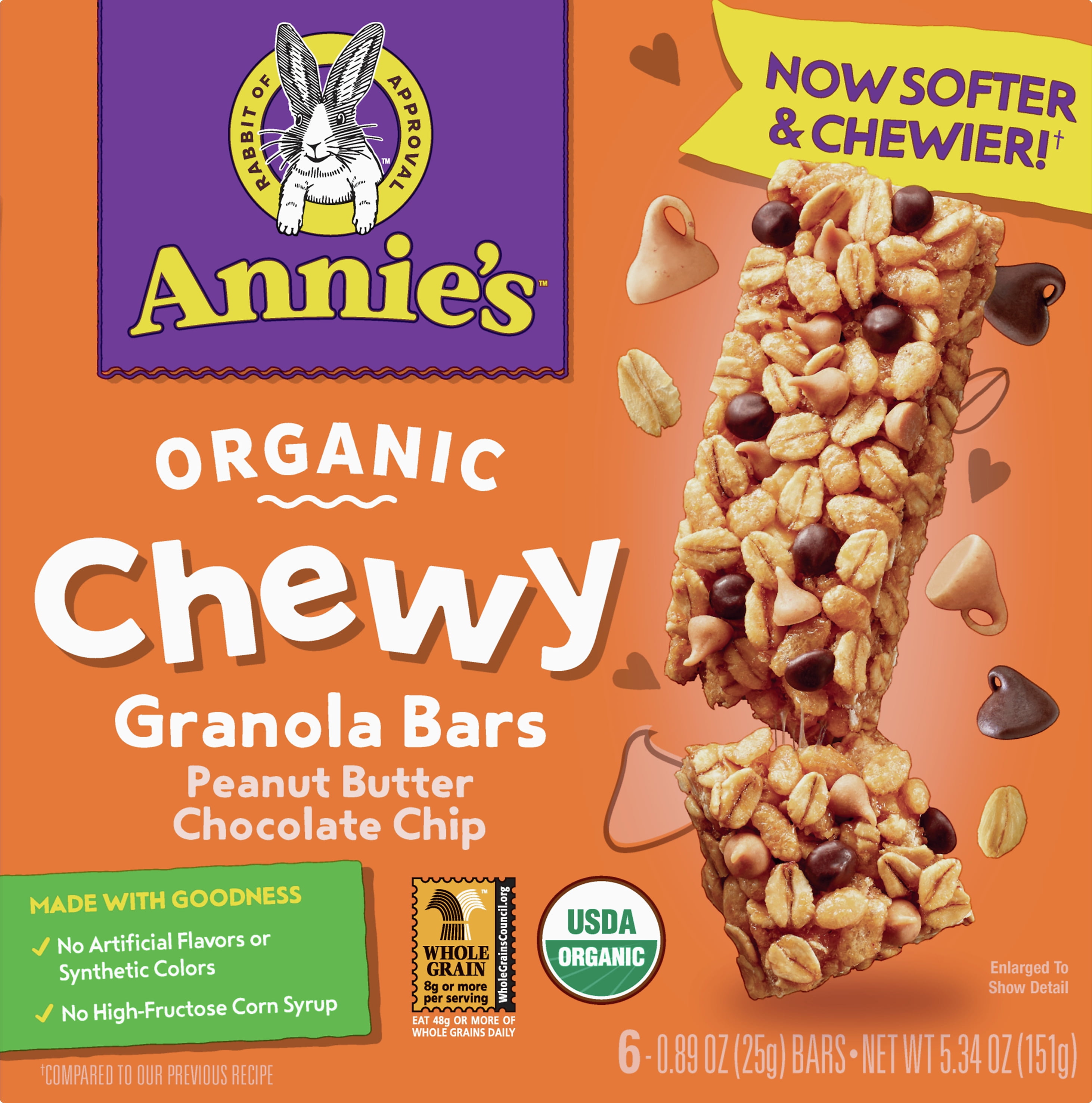 annie's granola bars
