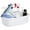 White, variant on Large Cleaning Supplies Caddy with Handle, Plastic Storage Bucket Organizer for Cleaning Products, Shower Caddy Basket for Car, Dorm, Bathroom, Garden, Kitchen - Blue