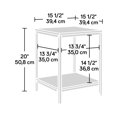 thumbnail image 4 of Sauder® North Avenue Side Table, Faux Concrete, 424945, 4 of 4