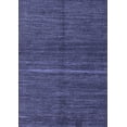 thumbnail image 1 of Ahgly Company Machine Washable Indoor Rectangle Abstract Blue Modern Area Rugs, 8' x 10', 1 of 4