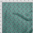 thumbnail image 3 of oneOone Cotton Flex Fabric Elephant Block Decor Fabric Printed BTY 40 Inch Wide, 3 of 4