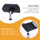 thumbnail image 3 of WHAMVOX Soporte Ajustable De Metal Negro Para Tablet Y Teléfono Con Rotación Y Duradero, 3 of 7