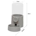 thumbnail image 2 of CSChome Pet Cage Feeder Automatic Rabbit Food Bowl Water Bottle Hanging Pet Feeder Bunny Ferret Dispenser, 2 of 7