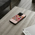 thumbnail image 2 of DistinctInk Clear Hybrid Case for Apple iPhone 14 Pro Max (6.7" Screen) - Vibrant and Lively Spring Flower Delight - Tempered Glass Back, 2 of 8