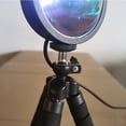 thumbnail image 5 of Luz de puesta de sol, luz de puesta de sol, proyector de 16 colores con trípode, halo de puesta de sol, luz LED de arco iris USB, luz de visión romántica, rotación de 360 grados, gran regalo JFHHH pequeña, 5 of 5