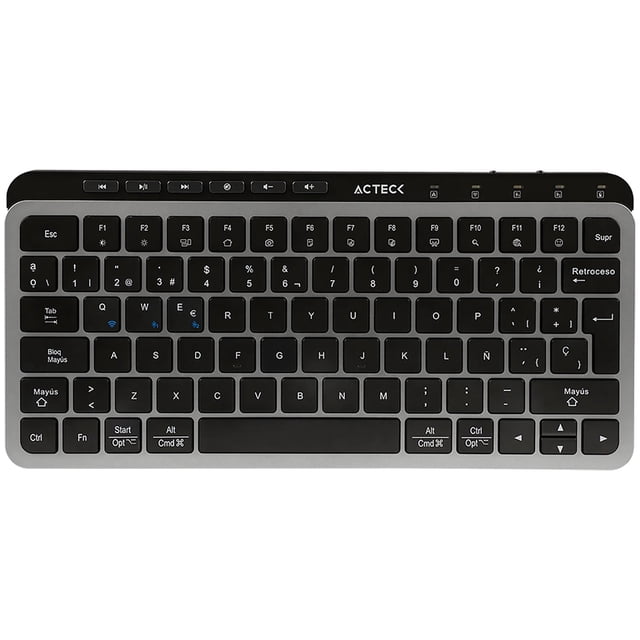 Teclado Multidispositivo ACTECK INSPIRE KREA TI750 Inalambrico USB 2.4GHz + BT 5.1 Tamaño 65%