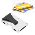 thumbnail image 4 of Credit Card Organizer, Can Be Put In Your Pocket Money Clip  For Travel For Work For Home For Life Black,Red,Blue,Gray,Gold,Silver, 4 of 8