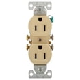 thumbnail image 2 of Eaton 3562W Decorator Mounting Strap Insert with 4-Conductor Telephone Jack and Coaxial Adapter, White, 2 of 2