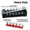 thumbnail image 3 of Terminal Block and Strip - 6 Sets 4/5/6 Positions 600V 15A Dual Row Wire Screw, 3 of 6