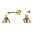 thumbnail image 4 of Skillet 2-Light Sconce in Burnished Brass, 4 of 10