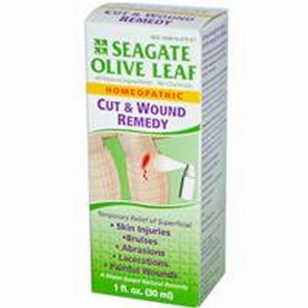 Olive Leaf and Wound Remedy Seagate Vitamins 1 oz Liquid
