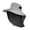 Lightgrey, variant on Sun Hats for Men Women Fishing Hat Breathable Wide Brim Bucket Hats Summer Safari Hat with Neck Flap