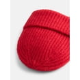 thumbnail image 3 of Scenario Women's Rib Knit Beanie, Red Rooster, 3 of 3