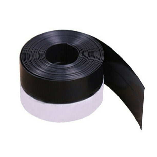 Fiudx Burlete Autoadhesivo, Disponible En Marrón y Blanco, Resistente a Altas Temperaturas, Resistente Al Viento y Al Ruido, Apto para Puertas y Ventanas, Fácil Instalación, 2 M de Longitud.