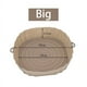 thumbnail image 1 of Molde de silicona para cesta de freidora de aire (1/2 pieza), bandeja para horno, pizza, pollo frito, color marrón grande, 1 of 6