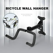 Cheers Folding Bike Hanger Wall-Mounted Fine Workmanship Alloy Room Indoor Bicycle Holder Flip Up Rack Cycling Supplies
