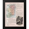 thumbnail image 2 of Monteith 12x14 Black Modern Framed Museum Art Print Titled - Ireland - Monteith 1882, 2 of 5