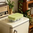 thumbnail image 5 of Compartments Tray Ice Making, Summer Ice Storage Box Tray for Home, Ice Tray, Green, 5 of 5