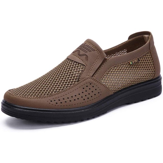 Xishao Hombre Zapatillas Slip On varón Zapatos Deportivos Transpirable Malla Deportivas Verano Casual Confort Sandalias Xishao ropa