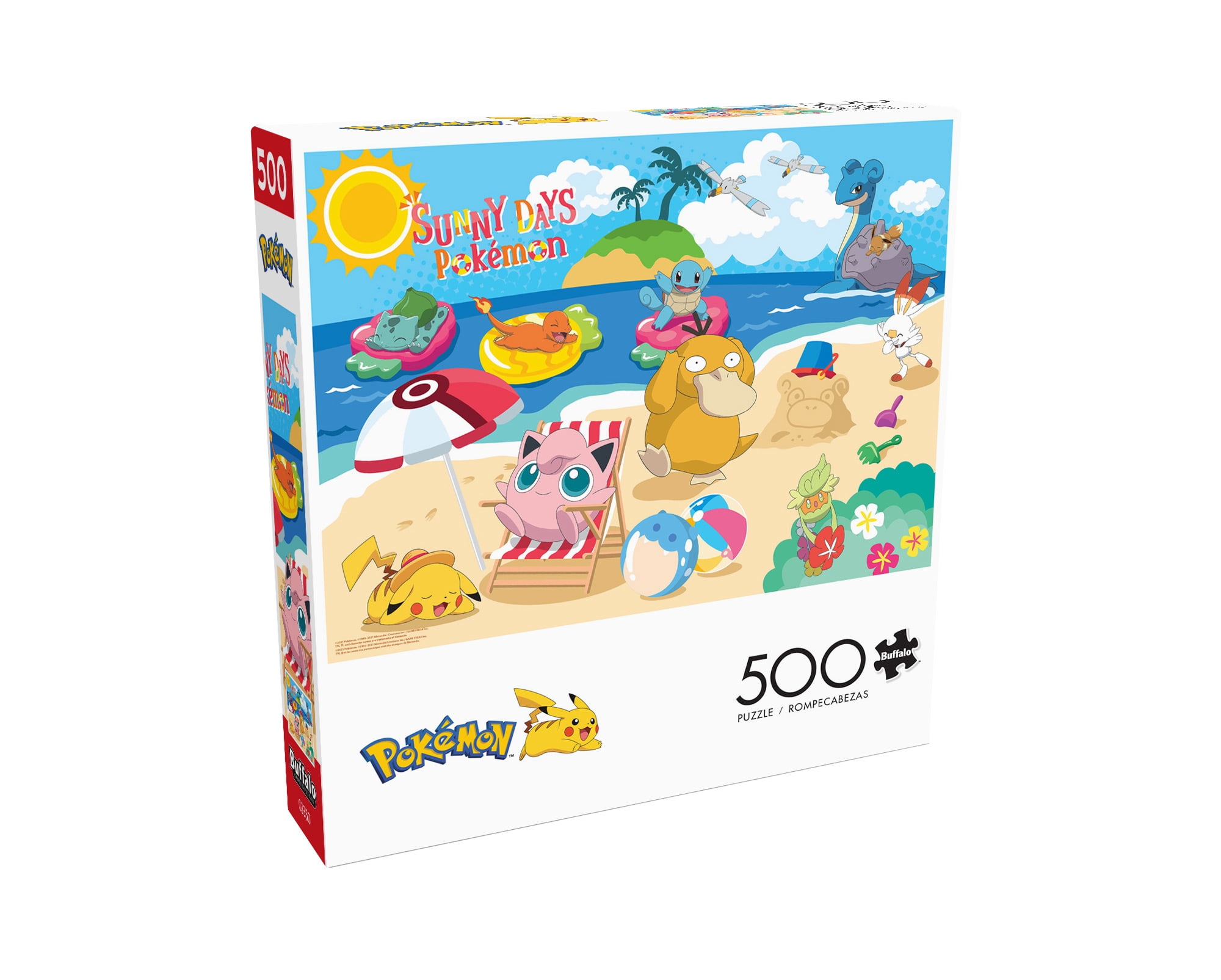 Buffalo Games 500-Piece Sunny Days Pokémon Interlocking Jigsaw Puzzle