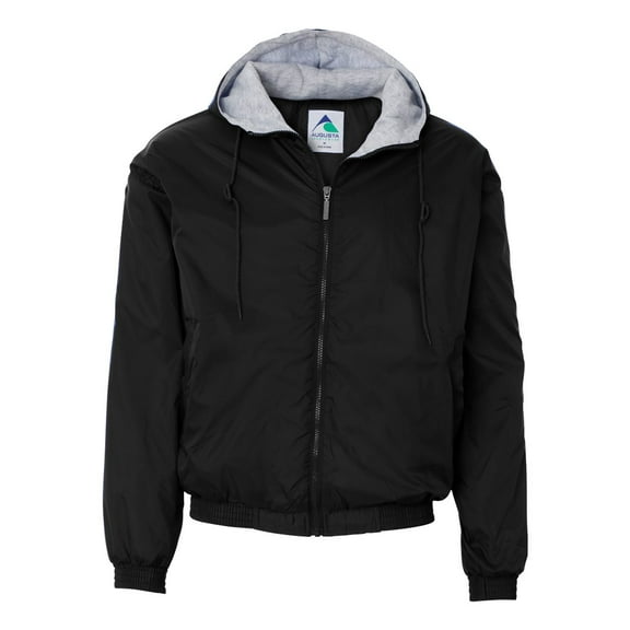 Hooded Taffeta Jacket/Fleece Lined