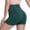 Army Green, variant on Yoga Shorts for Women Gym Workout Elastic High Waist 3" Stretchy Spandex Seamless Athletic Shorts Solid Color