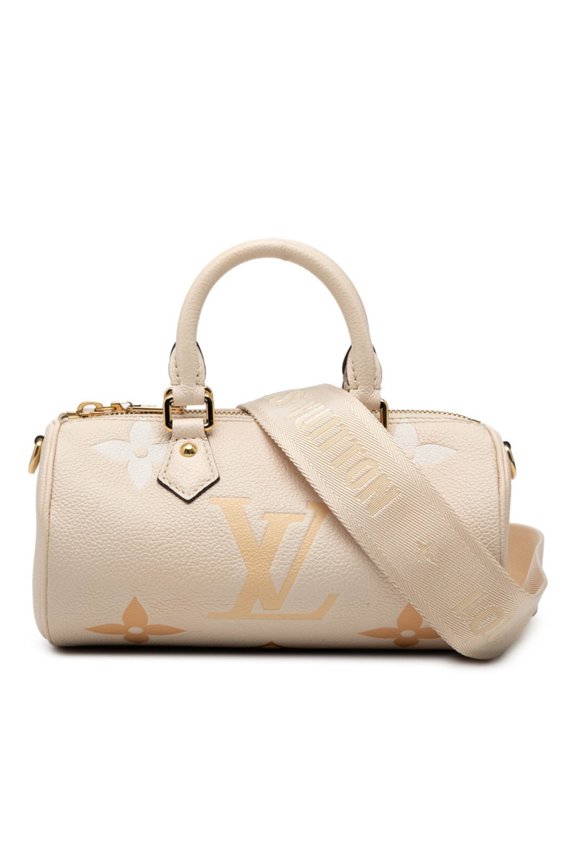 Pre-Owned Louis Vuitton Monogram Empreinte Papillon BB Handbag/Shoulder Bag, 2-Way, M45708,...