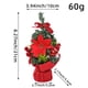 thumbnail image 2 of 3 piezas Mini árbol de Navidad, decoraciones de árbol de Navidad de mesa artificial, decoración de Navidad para interiores, decoración de árbol de Navidad para fiestas en el hogar, 2 of 5