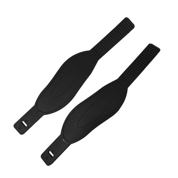 Colaxi 2Pcs Exercise Bike Pedal Straps Fix Bands Indoor Cycle Fitness Bike Accessory Pedal Straps Belts Adjustable for Exercise Bike