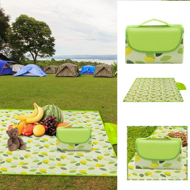Manta de picnic impermeable para exteriores | Colchoneta de playa sin arena | Alfombra de camping para padres e hijos | Fácil de limpiar | Alfombra de viaje plegable grande | 150x100cm-200x200cm