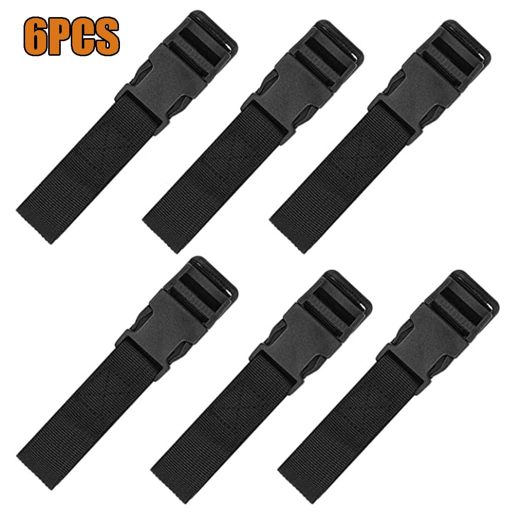 TUTUnaumb Autumn Sale 6Pcs Luggage Belt Travel Luggage Adjustable Belt Travel Backpack Buckle