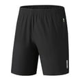 Mens Shorts Casual Summer Sport Quick Drying Reflective Marker
