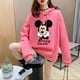 thumbnail image 2 of Sudadera de manga larga para mujer 2024 nuevo otoño e invierno estilo coreano suelto bf estilo perezoso chaqueta engrosada de terciopelo de moda con capucha, 2 of 5