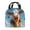 Lunch bag4, variant on Portable Lunch Bag Insulated Cow Running Pasture Mud Lunch Box Reusable Tote Bag Unisex For Work, Travel, Picnic, Office, Camping, Hiking, Picnic, Beach