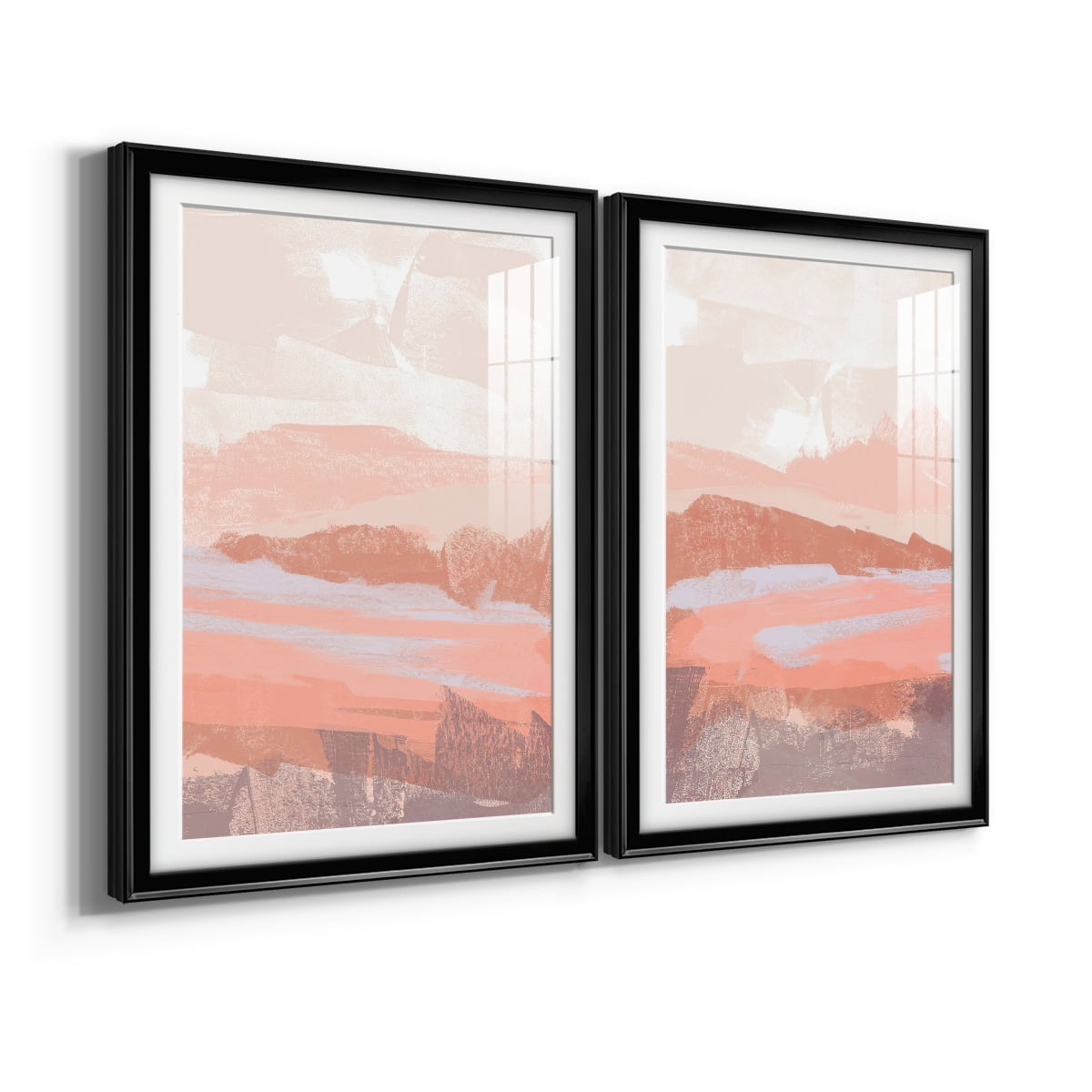 Wexford Home Dusty Desert I Premium Framed Print, 18.5" x 24.5" - Ready to Hang, Black (Set of 2)