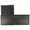 Black, variant on Genuine Leather Minimalist Bifold Wallet For Men, Slim Mens Wallet