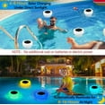 thumbnail image 5 of Colorful Solar Light Floating Pool Dispenser for 1in & 3in Tabs – Adjustable Floating Chlorinator Tablet Holder with LED Light for Pool, Spa, Hot Tub and Fountain Use, 5 of 6