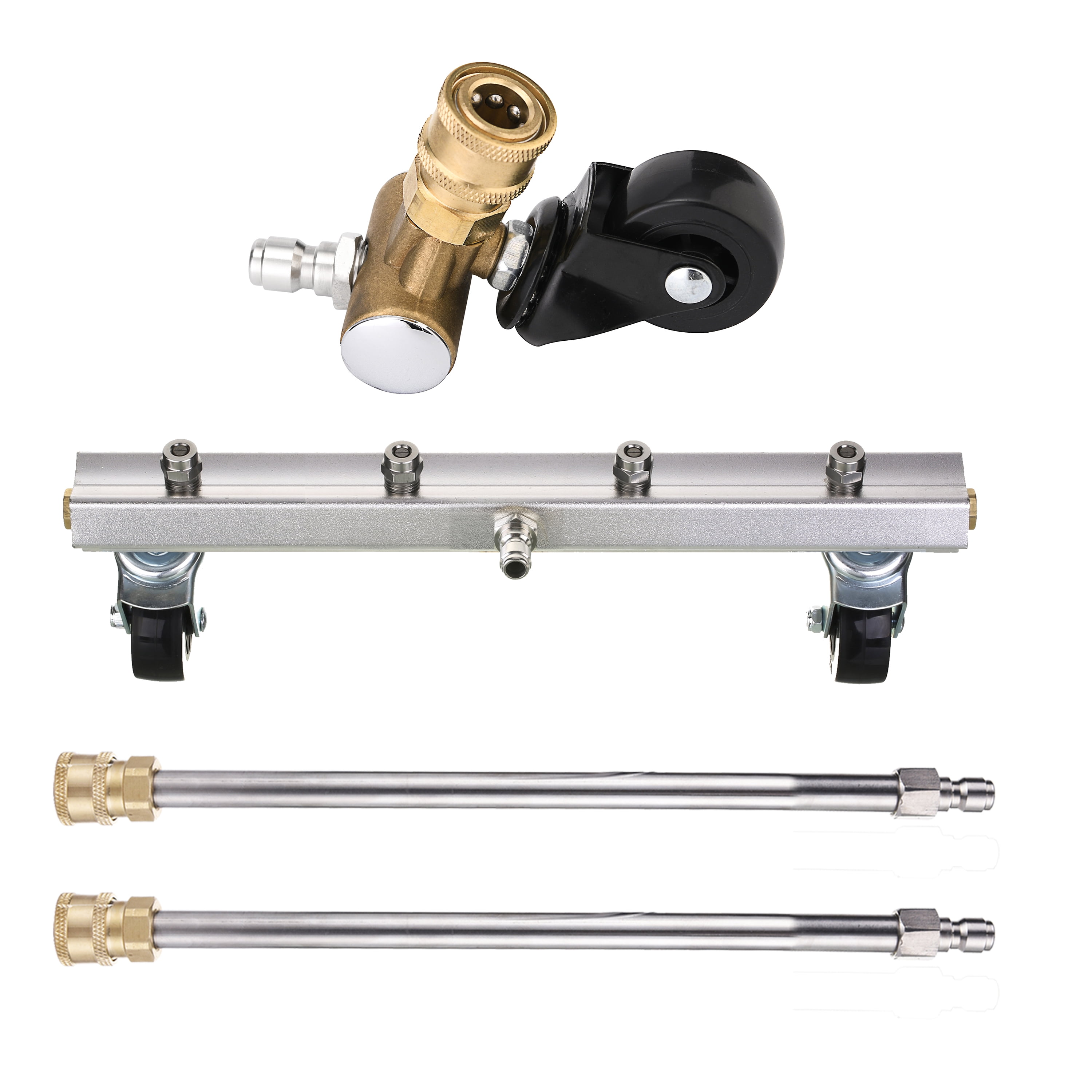 M MINGLE Pressure Washer Undercarriage Cleaner, Under Car Washe