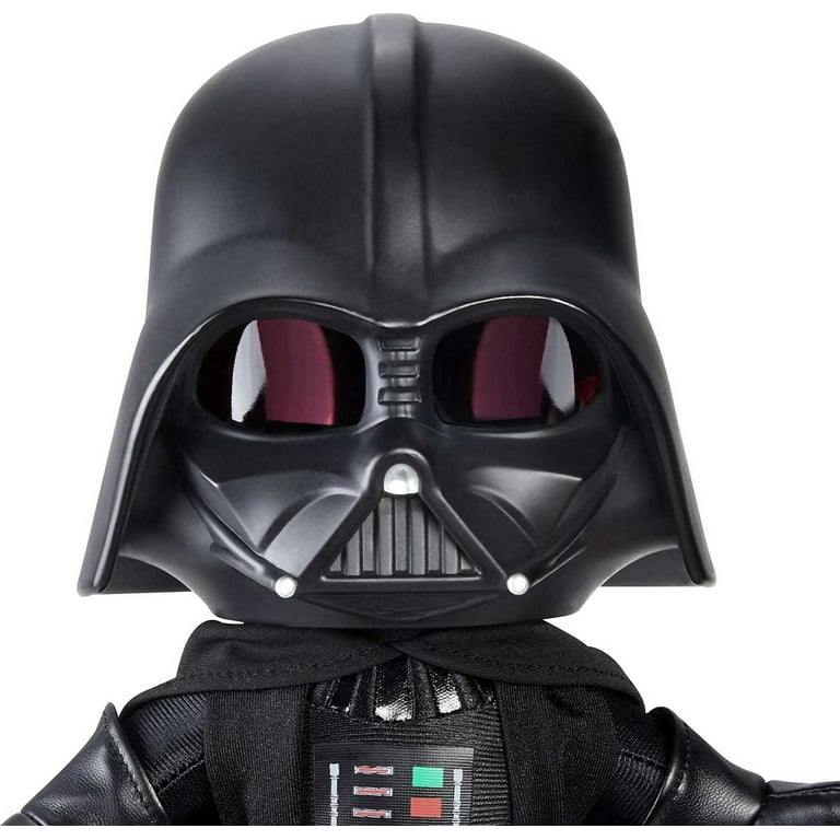 pustes op indrømme Ubrugelig Star Wars Obi-Wan Kenobi Darth Vader Plush Toy with Voice Changer &  Light-Up Weapon (11-inch) - Walmart.com