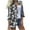 Black, variant on hotojiny Button Down Shirts for Women Lightweight Spring Fall Fashion Tops Casual Plaid Long Sleeve Blouses