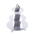 thumbnail image 6 of BalsaCircle 3 Tiers Metallic Silver 14" Cake Cupcake Stand, 6 of 8