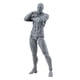 thumbnail image 2 of Modelos de figuras de acción móviles, Maniquíes articulados Maniquíes articulados de cuerpo humano Modelos de cuerpo humano de PVC Salida de alta intensidad, 2 of 5