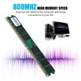 thumbnail image 2 of Ddr2 2G 800Mhz Pc2-6400 Mémoire Ram 240 Broches Carte Module Compatible pour Intel/ Amd, Ddr2 Mémoire, Ddr2 Mémoire Ram, 2 of 8