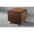 thumbnail image 2 of Furnitech Tango 24" Mid-Century Solid Wood End Table in Cognac Black, 2 of 5